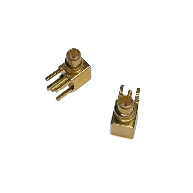 MMCX Male Connector Right Angle PCB Mount MMCX-JWE